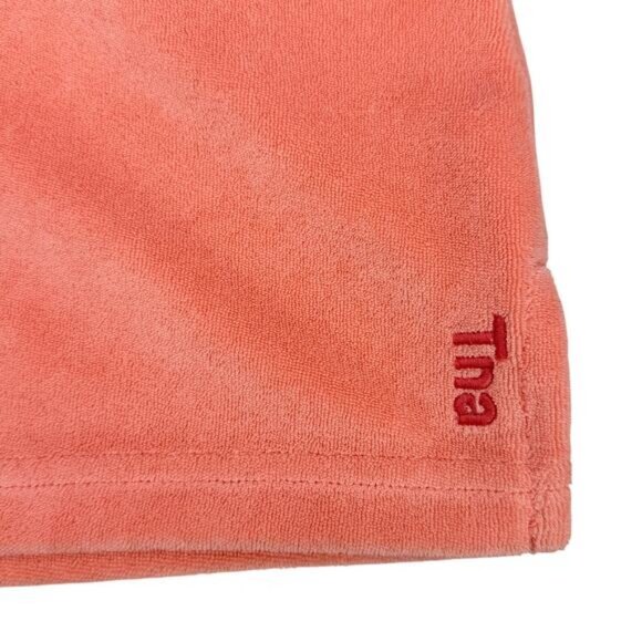 NWT TNA Aritzia Yale Terry Mini Polo Dress Size XS Strawberry Sorbet - Picture 4 of 6